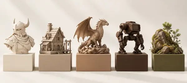 Warm neutral material colour palette